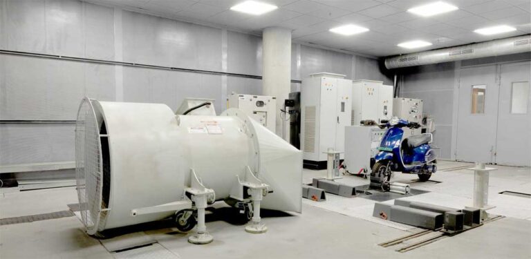 EV testing services including battery testing, motor testing, and powertrain validation